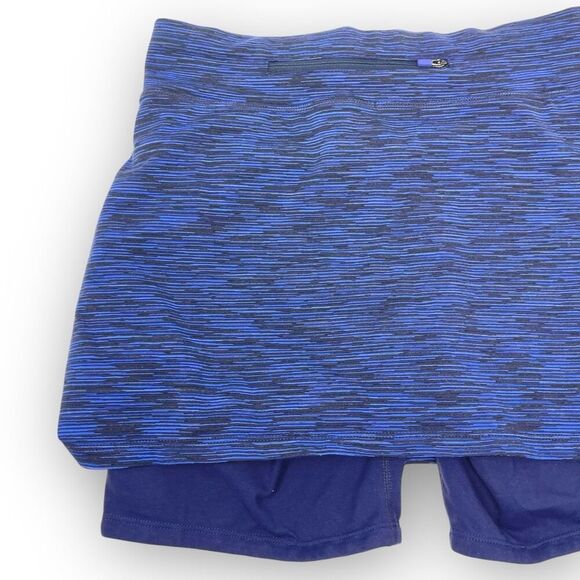 Athleta Aurora Contender 2 in 1 Skirt Skort Rushed Blue Purple Womens Size Small - Picture 6 of 12
